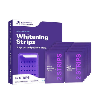 Dental Whitening Strips Enamel Care