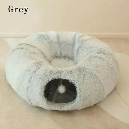 Round Tunnel Cat Beds: Pet Furniture Essential - TRENDSRB
