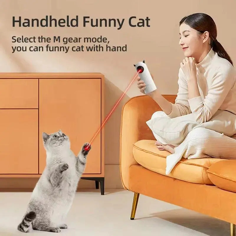 Automatic Cat Toy – Interactive Smart LED Laser - TRENDSRBLLC