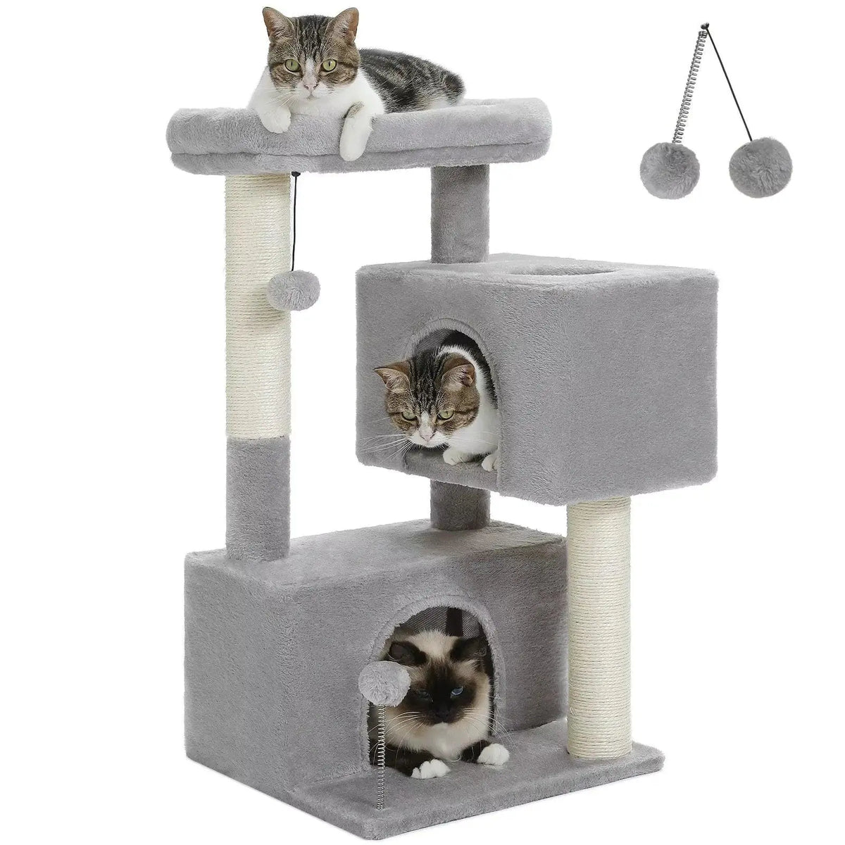 Cat Tree for Large Cats Cat Tower for Indoor - TRENDSRBLLC