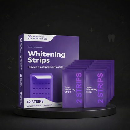 Dental Whitening Strips Enamel Care
