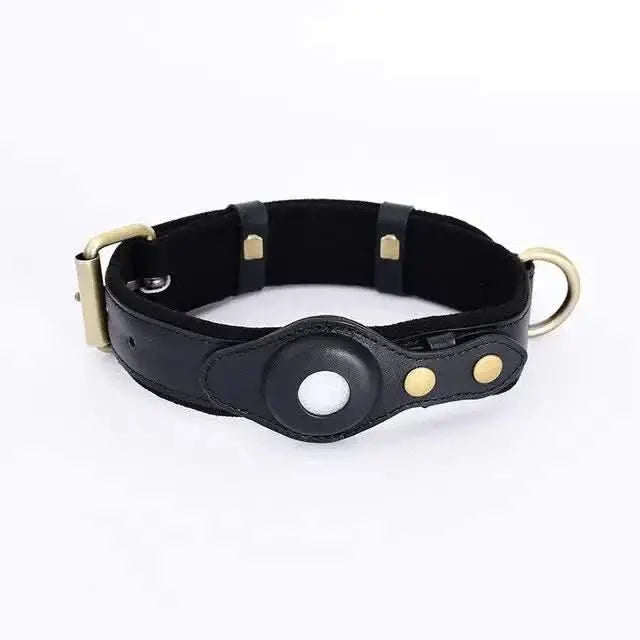 Leather Anti-Lost Pet Safety Collar - Keep Your Dog Safe - TRENDSRBLLC