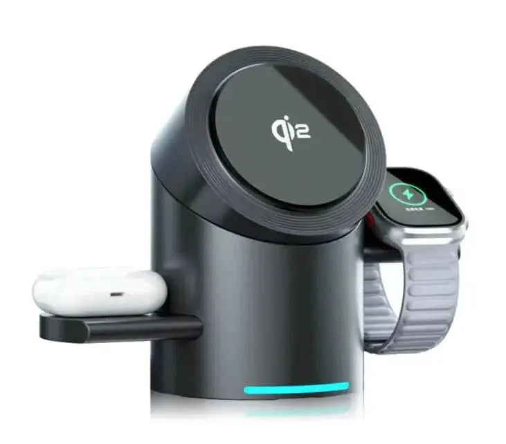 Magnetic 3-in-1 Wireless Charger - TRENDSRBLLC