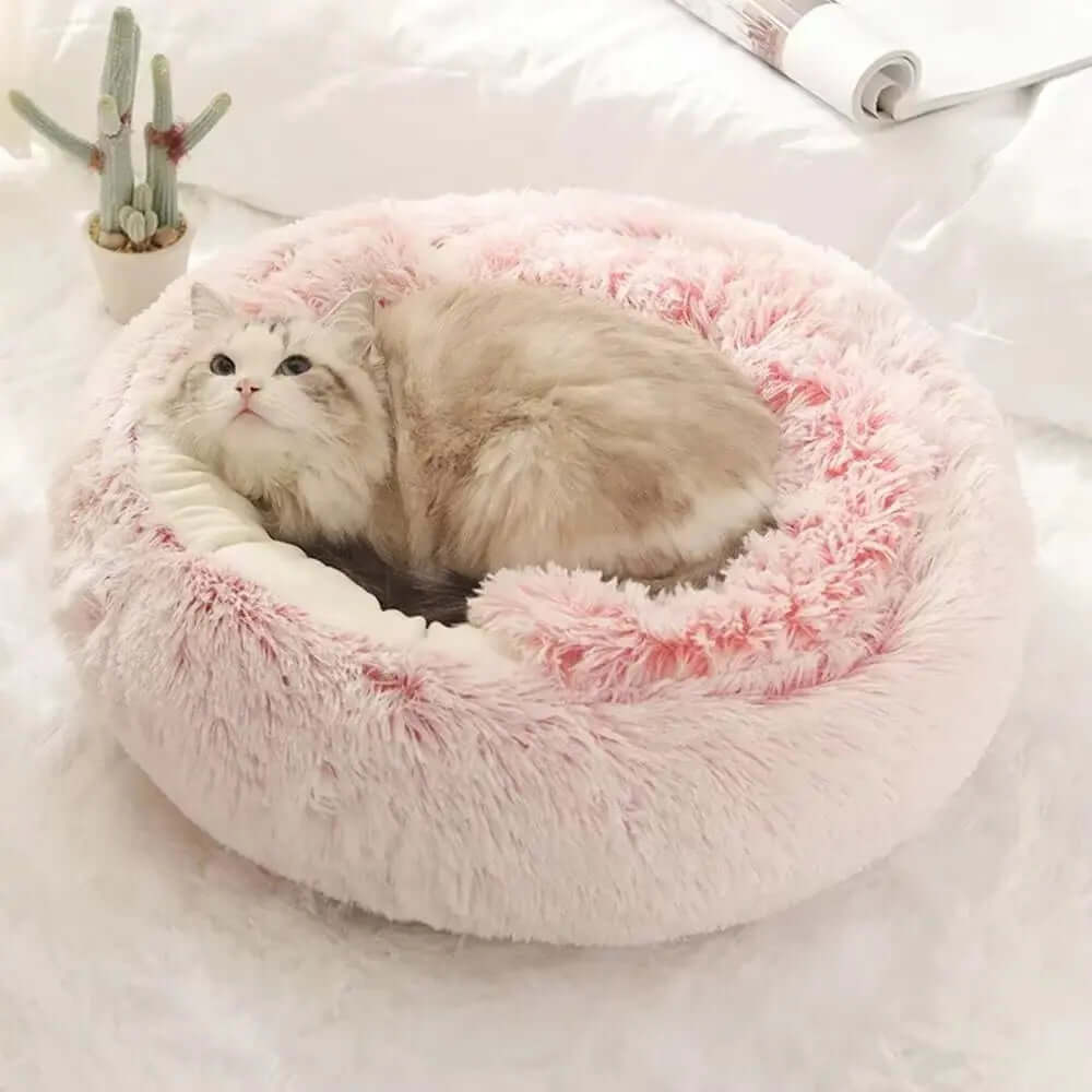 Soft Warm Long Plush Pet Bed - TRENDSRBLLC