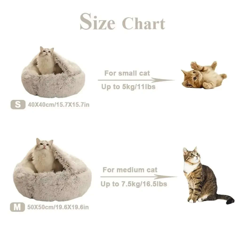 Soft Warm Long Plush Pet Bed - TRENDSRBLLC