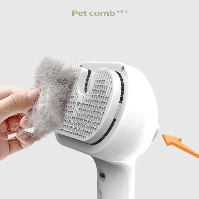 Steam-Powered Pet Care: Grooming Comb - TRENDSRBLLC