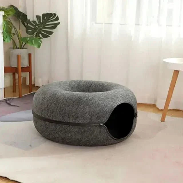 Cat Haven Donut Bed - Comfy Pet Furniture - TRENDSRB