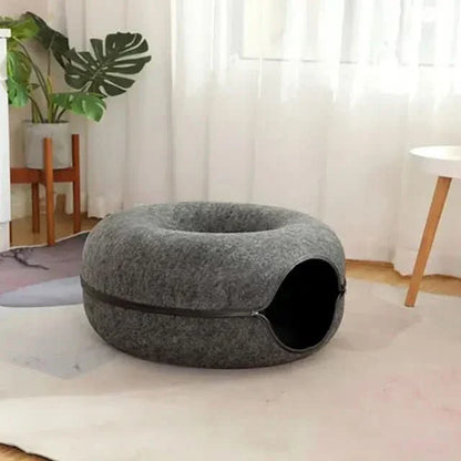 Cat Haven Donut Bed - Comfy Pet Furniture - TRENDSRB