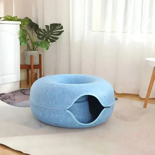 Cat Haven Donut Bed - Comfy Pet Furniture - TRENDSRB