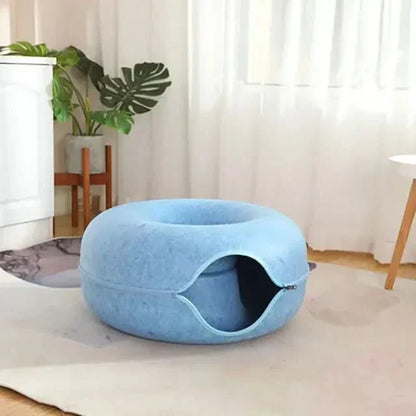 Cat Haven Donut Bed - Comfy Pet Furniture - TRENDSRB