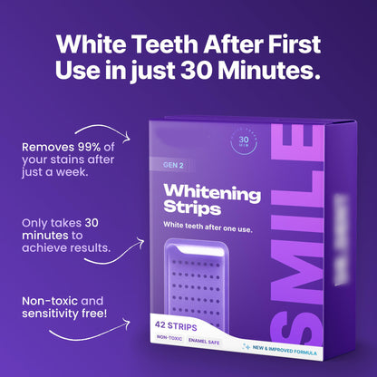 Dental Whitening Strips Enamel Care