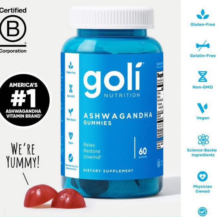 Probiotic Ashwagandha gummy candies