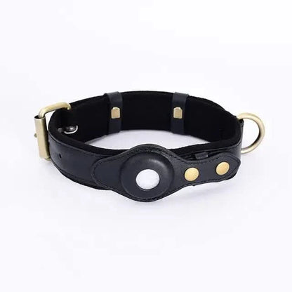 Leather Anti-Lost Pet Safety Collar - Keep Your Dog Safe - TRENDSRB