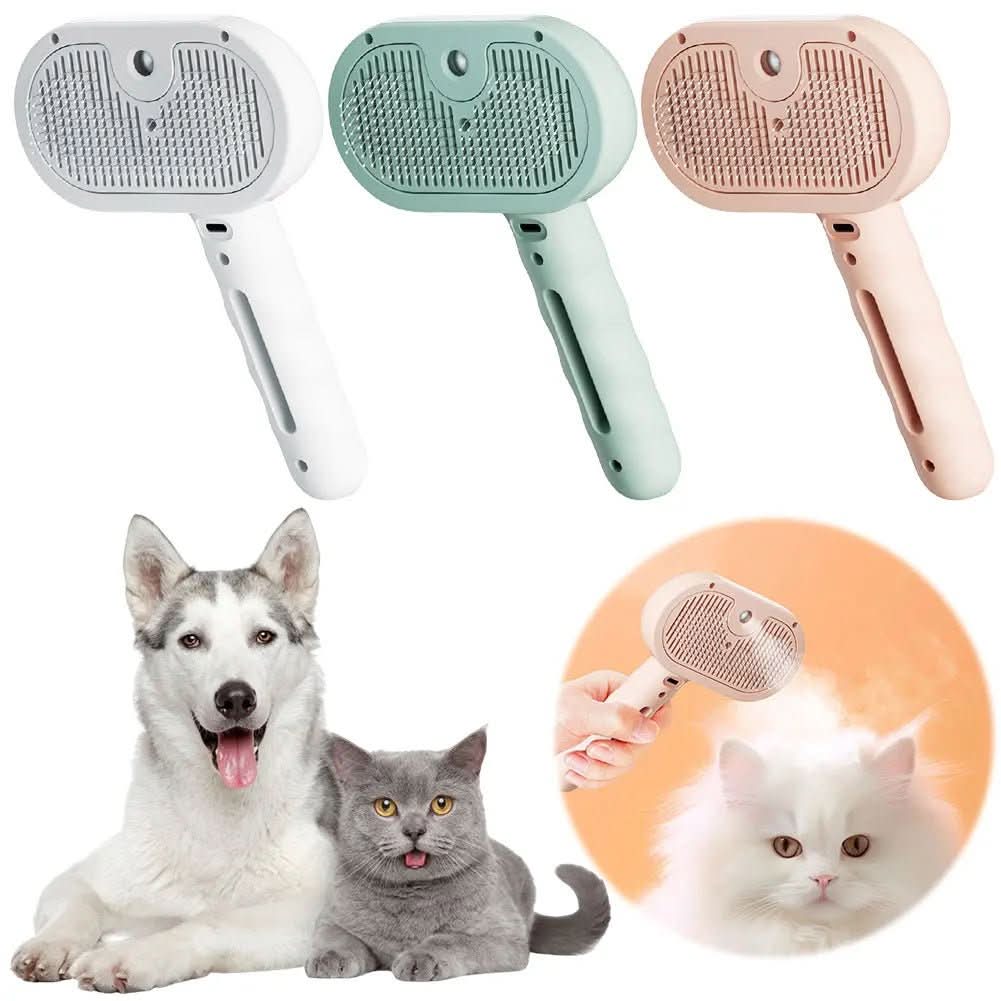 Steam-Powered Pet Care: Grooming Comb - TRENDSRB